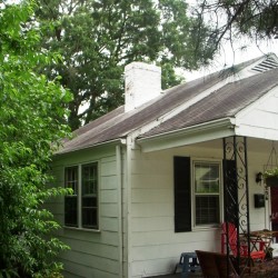 Home in need of an exterior facelift.