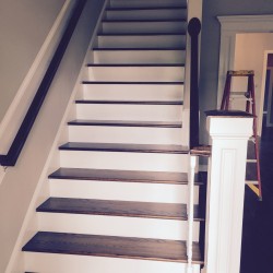 Custom Stair Railing - Front View